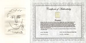 パブロ・ピカソ版画額/pablo picasso