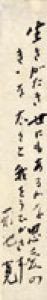 菊池寛短冊/菊池寛のサムネール