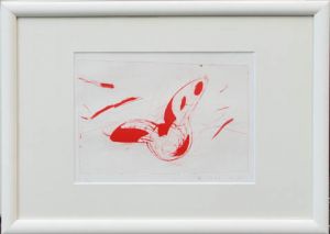 吉澤美香銅版画額/吉澤美香