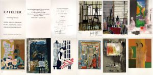 L'atelier　オリジナル・リトグラフ集/ビュッフェ、アイズピリ、ジャンセン、ミノー他