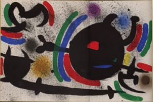 ジョアン・ミロ版画額/ジョアン・ミロ