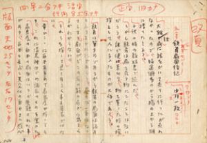 中川一政草稿/中川一政のサムネール