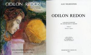オディロン・ルドン　レゾネ　Odilon Redon Catalogue Raisonne De l'oeuvre Peint Et Dessine 1-3/Alec Wildensteinのサムネール