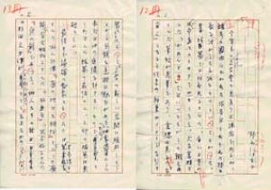 野上彌生子草稿/野上彌生子のサムネール