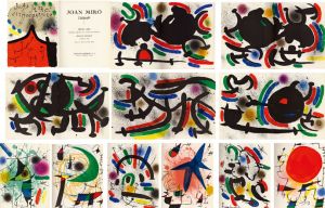 ジョアン・ミロ　Joan Miro: Lithographs Volume1/Michel Leiris/ Fernard Mourlotのサムネール