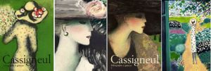カシニョール　リトグラフ　2冊揃　Cassigneul　lithographe et graveur 1.1965-1978　2.1979-1988/のサムネール