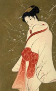 岩田専太郎木版画額/岩田専太郎のサムネール