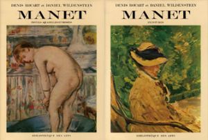 マネ　カタログレゾネ　2巻揃　Edouard Manet. Catalogue raisonne/Denis Rouart & Daniel Wildensteinのサムネール