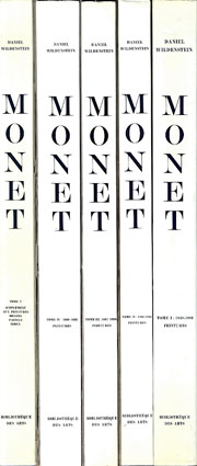 モネ油彩画カタログレゾネ 全5巻揃 Claude Monet Biographie et モネ油彩画カタログレゾネ 全5巻揃 Claude Monet Biographie et