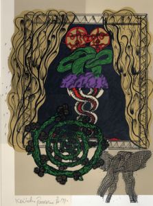 田名網敬一版画額/田名網敬一のサムネール