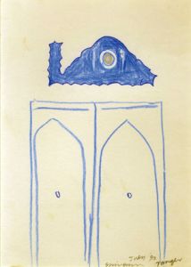 大竹伸朗画額「Tanger」/Shinro Ohtake
