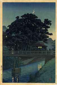 川瀬巴水版画額「滝野川」/Hasui Kawaseのサムネール