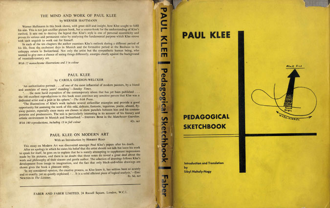 Paul Klee Pedagogical Sketchbook
