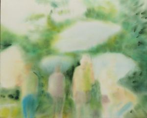 丸山直文画額「Hakone 2」　/Naohumi Maruyama
