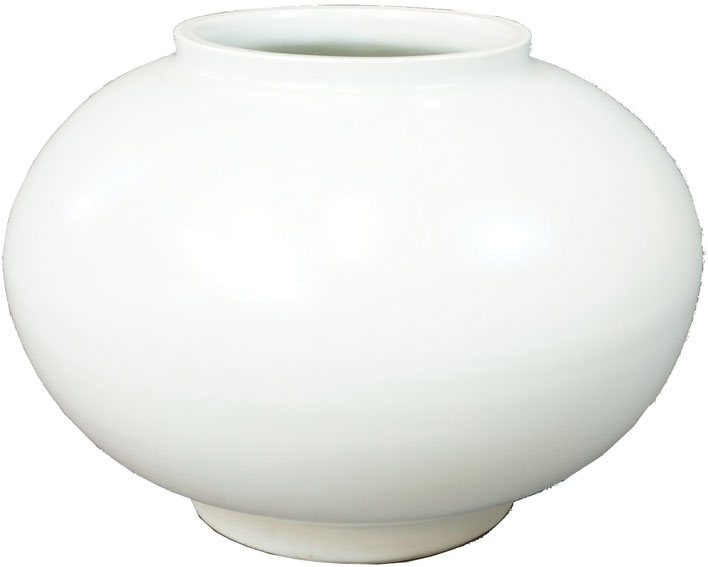 超人気新品 竹中浩陶器「白磁 Books Natsume | / 壺」 工芸品