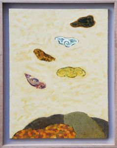 ナカムラ（中村）徹画額「雲立渡礼」/