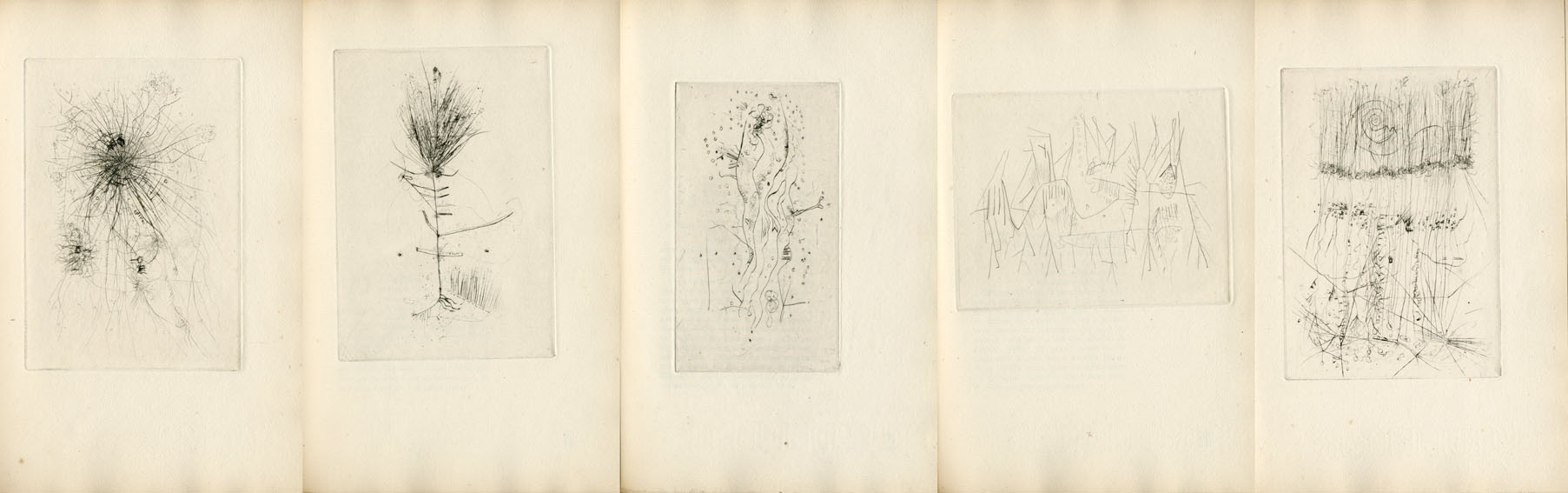 WOLS ヴォルス展 1964年／南画廊」 1500部限定 銅版画付き