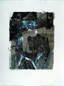アントニ・クラーヴェ版画額/