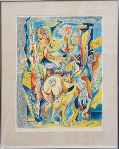 アンドレ・マッソン版画額/André Massonのサムネール