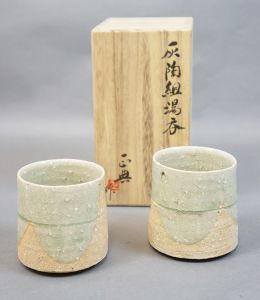波多野正典「灰陶組湯呑」/波多野正典のサムネール