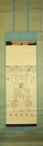仏画　掛軸「淡州妙音天」/のサムネール