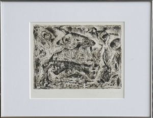 アンドレ・マッソン版画額/Andre Masson