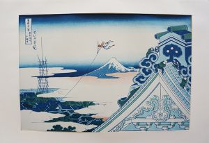 葛飾北斎木版画　富嶽三十六景　【東都浅草本願寺】/葛飾北斎 のサムネール