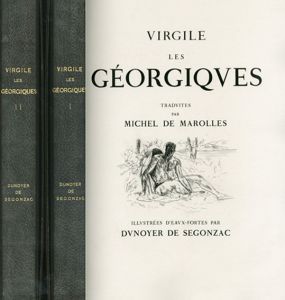 スゴンザック銅版画集　農耕詩　Les Georgiques/Dunoyer de Segonzac画　Virgile詩　Ｍichel de Marolles訳