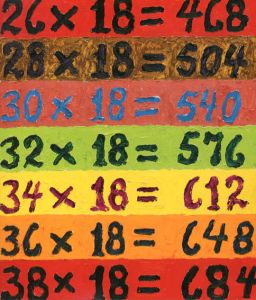 アルフレッド・ジェンセン展 The Number Paintings/Alfred Jensen