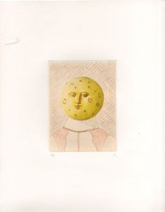 有元利夫版画額「Moon Man」/有元利夫のサムネール