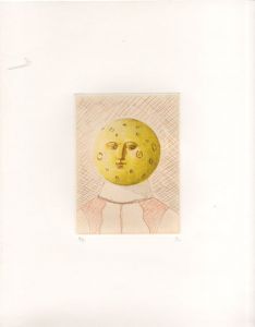 有元利夫版画額「Moon Man」/有元利夫のサムネール