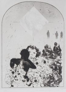 中林忠良版画「1969-6-2　When do we want it?」/Tadayoshi Nakabayashi