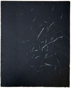 中林忠良版画「転位'92　地VI（水源）」/Tadayoshi Nakabayashi