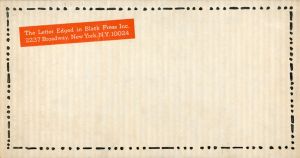 SMS Vol.4/Princess Winifred/Domenico Rotella/Hollis Frampton/John Cage/Roy Lichtenstein/On Kawara/Robert Watts/Lil Picard/Arman/Marian Zazeela/La Monte Young/Paul Bergtold/Robert Stanley