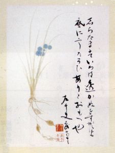 伊藤左千夫画賛幅/伊藤左千夫のサムネール