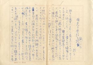 川端龍子草稿「圓光の原稿を閲読して」/のサムネール