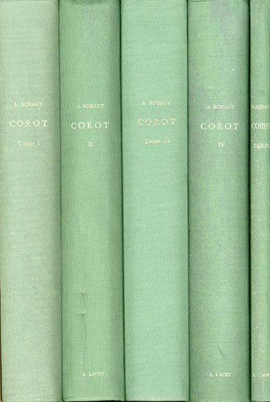 L'OEUVRE DE COROT Catalogue raisonné et illustré 全5巻揃