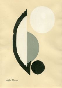 恩地孝四郎版画額「Image No.2　白い花」/Koshiro Onchiのサムネール