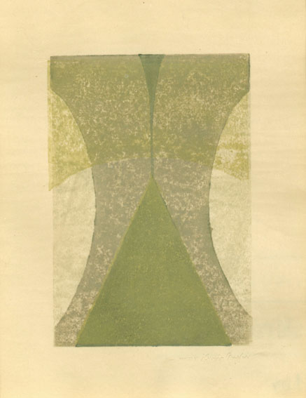 Koshiro Onchi / 恩地孝四郎版画額「抒情・いとなみ祝福せさる Koshiro Onchi / 恩地孝四郎版画額「抒情・いとなみ祝福せさる