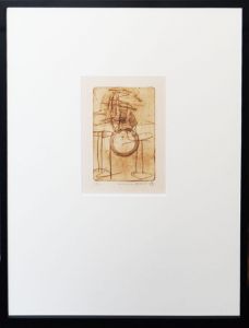 大竹伸朗版画額「Two Coils two Arms」/Shinro Ohtakeのサムネール