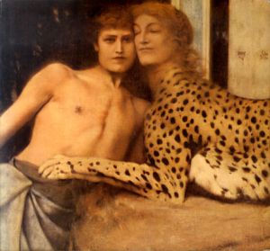 フェルナン・クノップフ　 Fernand Khnopff 1858-1921/Roberts Jones