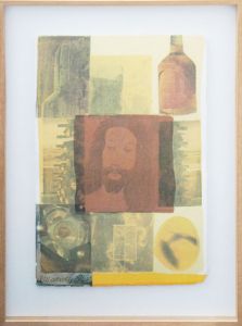 ロバート・ラウシェンバーグ版画額「Arcanum Ⅳ」 /Robert Rauschenberg