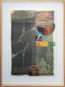 ロバート・ラウシェンバーグ版画額「Arcanum X」 /Robert Rauschenberg