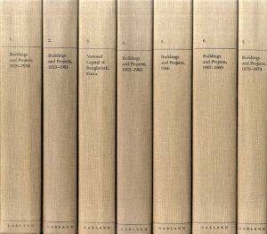 ルイス・カーン　アーカイブ　The Louis I. Kahn Archive: Personal Drawings: The Completely Illustrated Catalogue of The Drawings in The Louis I. Kahn Collection, University of Pennsylvania and Pennsylvania Historical and Museum Commission　全7冊揃/