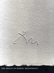 ロバート・マザウェル　版画カタログ・レゾネ　The Prints of Robert Motherwell: Catalogue Raisonne 1943-1990/Stephanie Terenzio/Dorothy C. Belknap