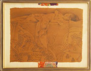 智内兄助画額「だし」/Kyosuke Chinaiのサムネール