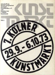 アートマーケット　Kunstmarkt. Zeitschrift des Vereins progressiver deutscher Kunsthandler und Katalog zum 7. Kolner Kunstmarkt./