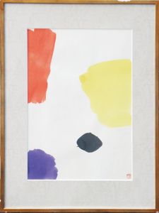 山口長男画額/Takeo Yamaguchi