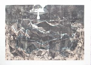磯見輝夫版画「上野恩賜公園」/Teruo Isomiのサムネール
