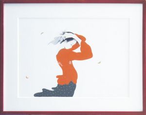 中島潔版画額「ゆらめき」/Kiyoshi Nakajimaのサムネール